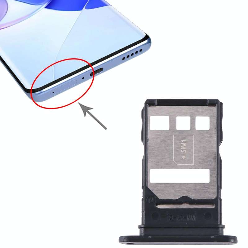 For Huawei Nova 9Z 5G SIM Card Tray (Black)