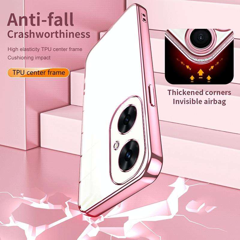 For Huawei Maimang 20 / nova 11i Transparent Plating Fine Hole Phone Case(Gold)
