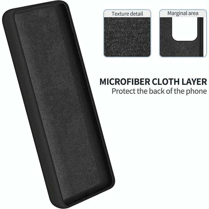 For Hisense H60 Pure Color Liquid Silicone Shockproof Phone Case(Black)