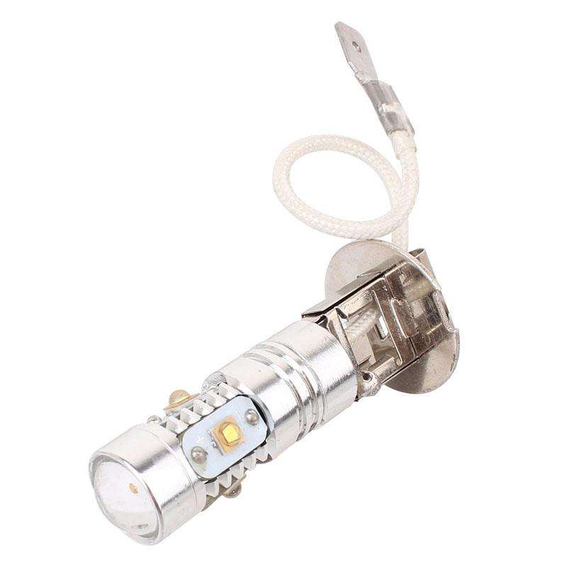 H3 25W 1250LM 6500K White Light 5 XT-E LED Car Foglight , Constant Current , DC12-24V ( Silver + ...