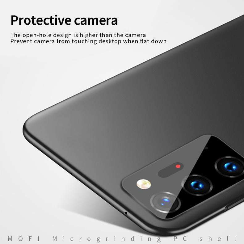 For Samsung Galaxy Note20 Ultra MOFI Frosted PC Ultra-thin Hard Case(Rose gold)