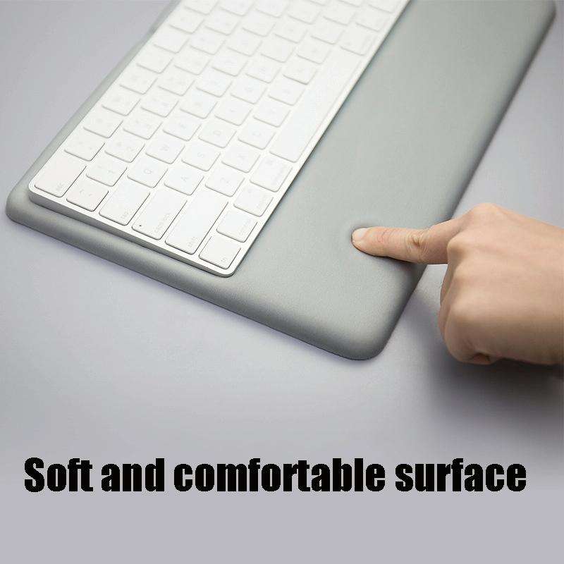 Wireless Keyboard Support Memory Foam Silicone Wrist Pad Base for Apple Magic Keyboard 2, Size:L(...
