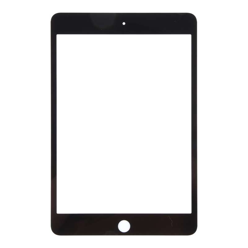 For iPad mini 5 Front Screen Outer Glass Lens with OCA Optically Clear Adhesive(Black)