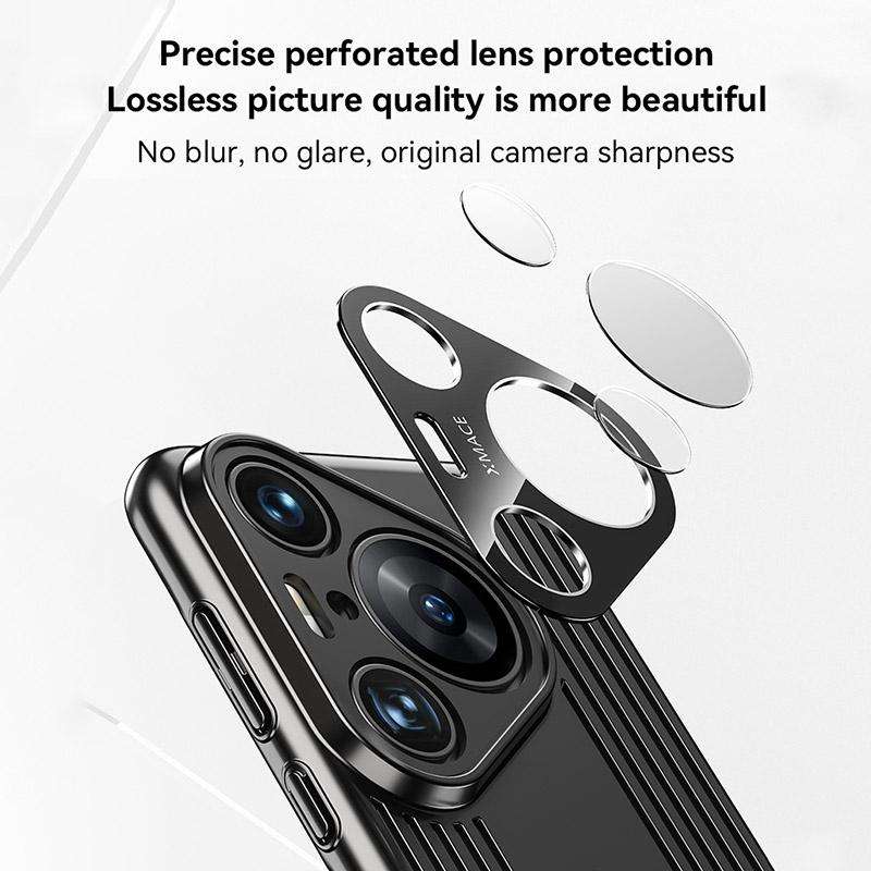 For Huawei Pura 70 Ultra Ice Sense Heat Dissipation Electroplating Frosted Phone Case(Grey)