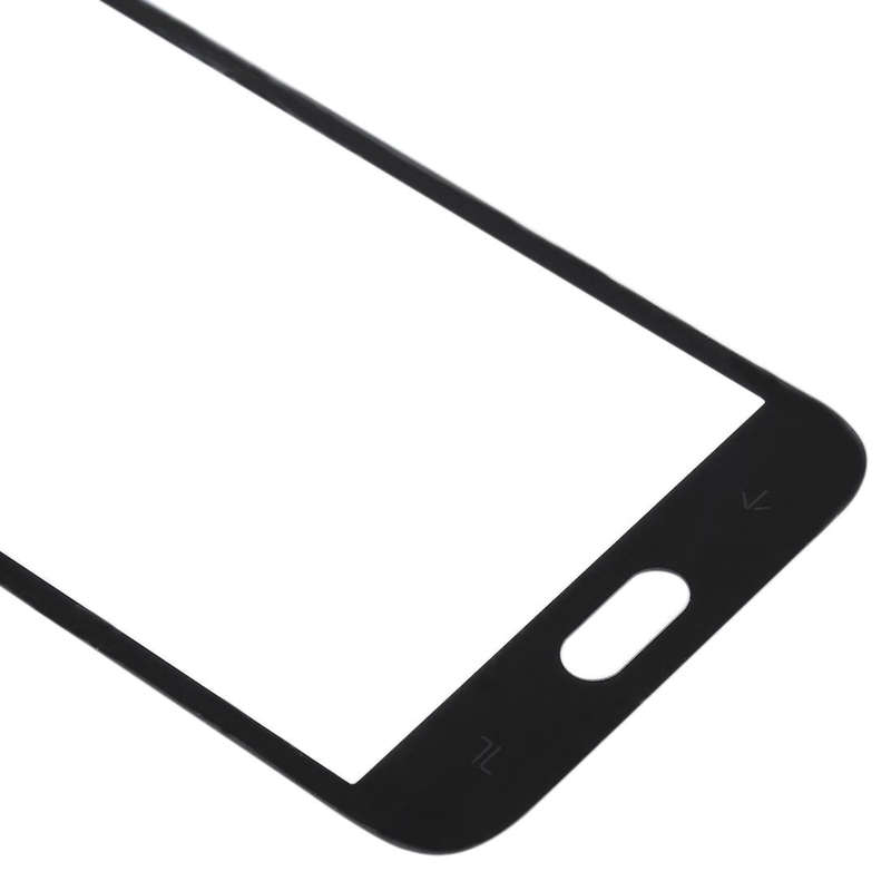 For Samsung Galaxy J2 Pro (2018), J250F/DS 10pcs Front Screen Outer Glass Lens (Black)