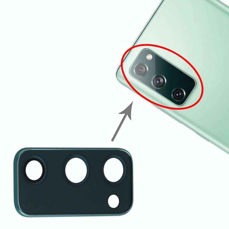 For Samsung Galaxy S20 FE Camera Lens Cover (Blue)