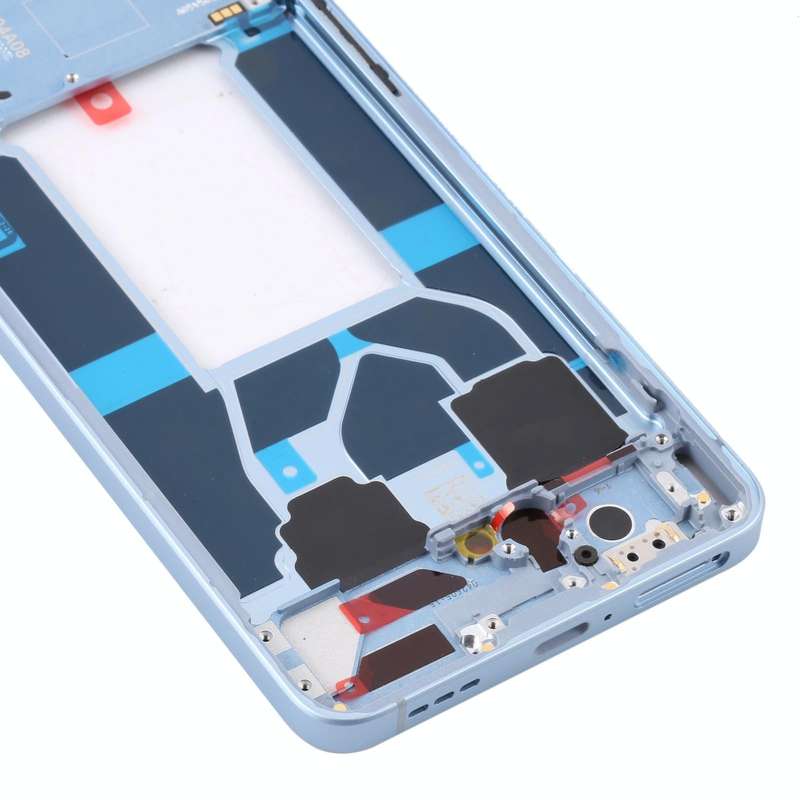 For OPPO Reno6 5G PEQM00 CPH2251 Original Front Housing LCD Frame Bezel Plate (Blue)