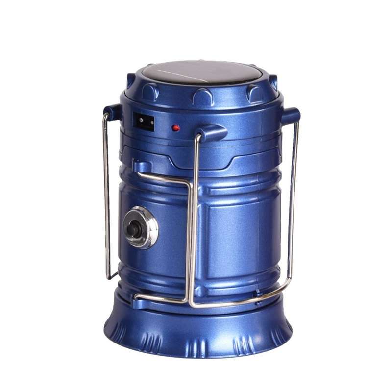 LED Tent Light Solar Rechargeable Camping Light Stretchable Multifunctional Lantern, Support USB ...