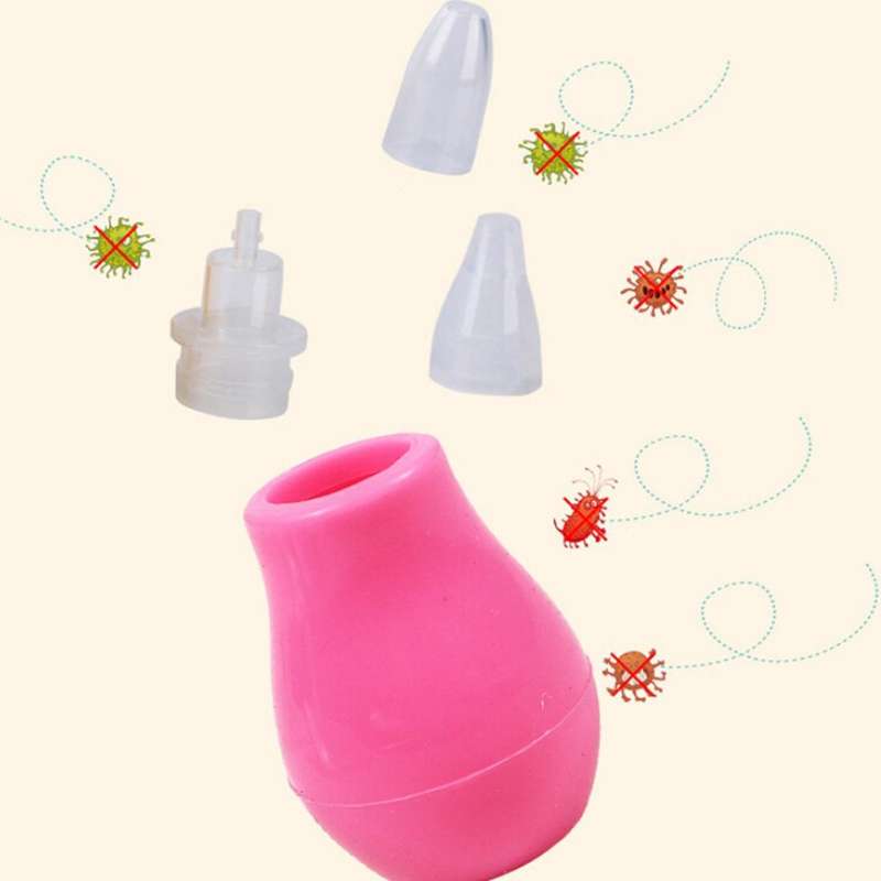 Balcherlam Baby Pump Nasal Suction Devices Baby Nose Cleaner, Random Color Delivery