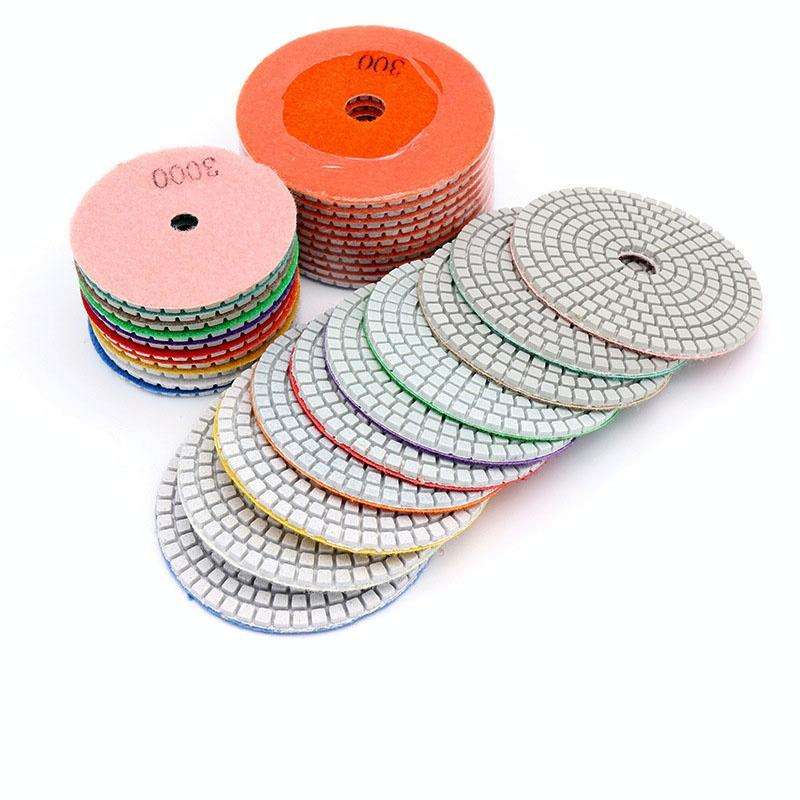 Piece of marble granite tile grinding piece 80mm100mm soft grinding piece water mill stone polishing