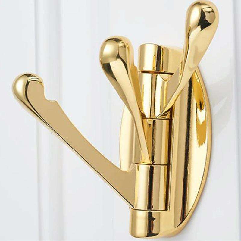 Punch Coat Hook Bathroom Hook, Specification: Golden