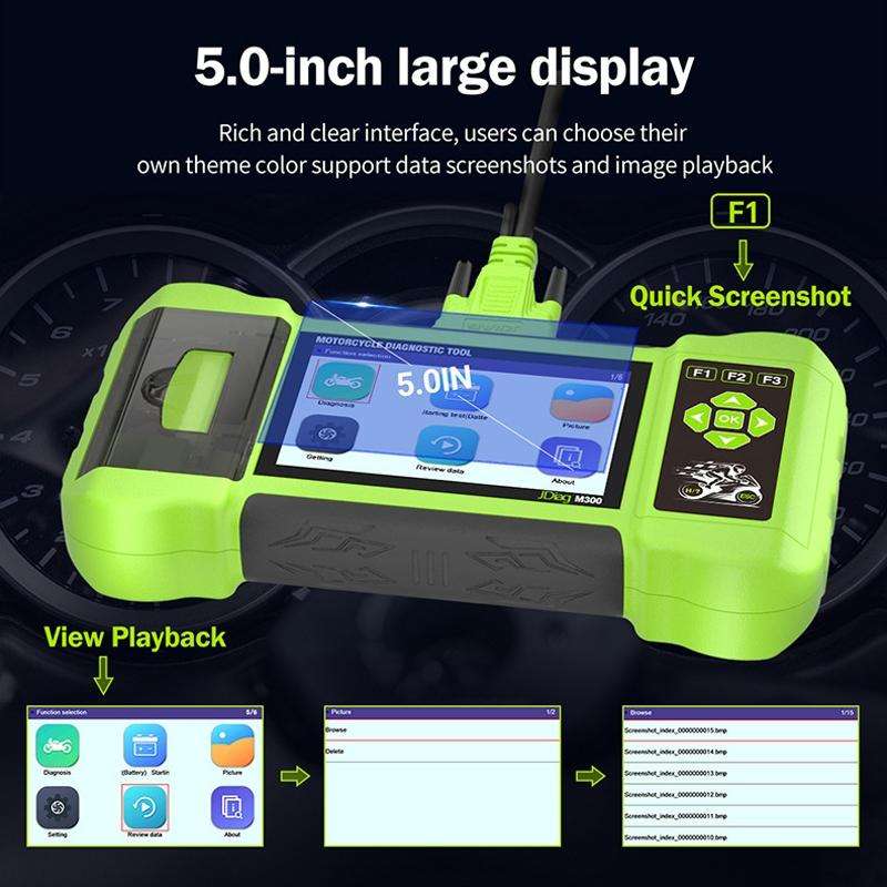 For Harley/Ducati/BMW JDiag Intelligent Heavy Duty Machine Tester