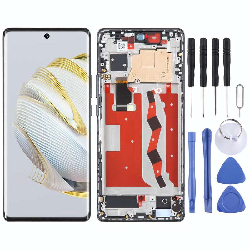 Original LCD Screen For Huawei nova 10 Digitizer Full Assembly with Frame(Black)