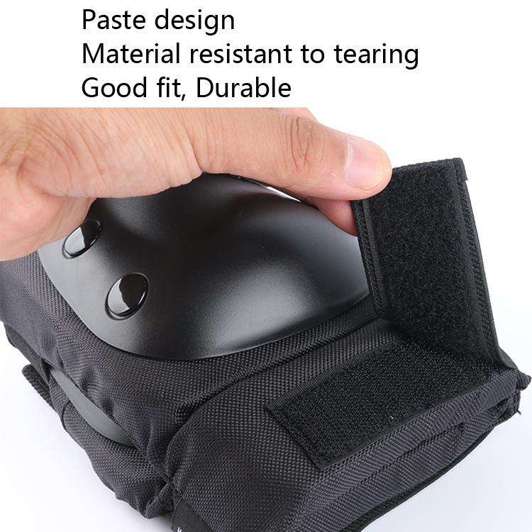 WEISOK 6 in 1 Roller Skating Protective Gear Skating Skate Skateboard Anti-Fall Knee Pads Set, Sp...