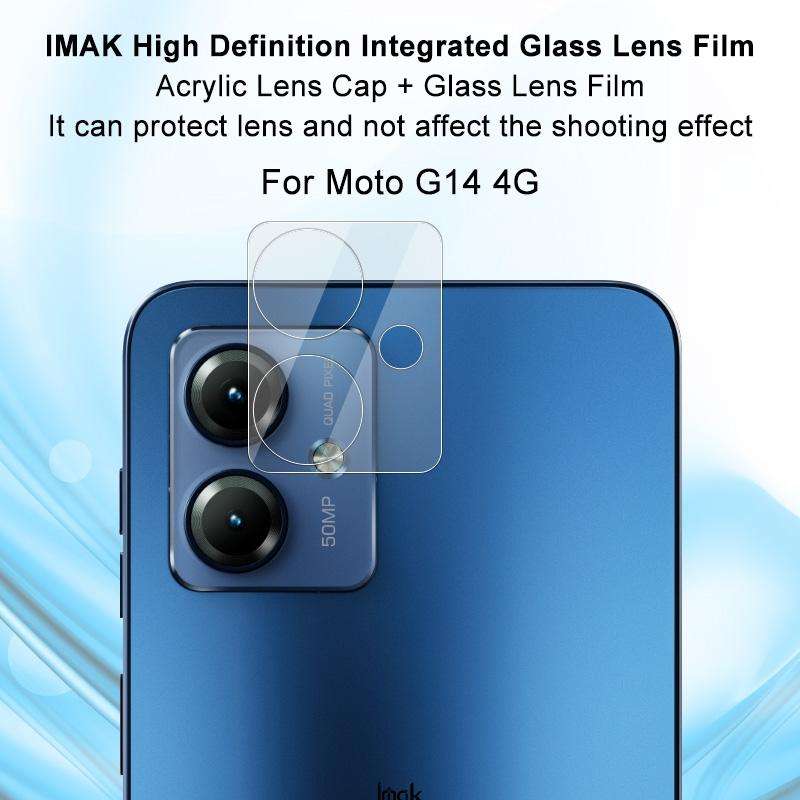 For Motorola Moto G14 4G imak High Definition Integrated Glass Lens Film