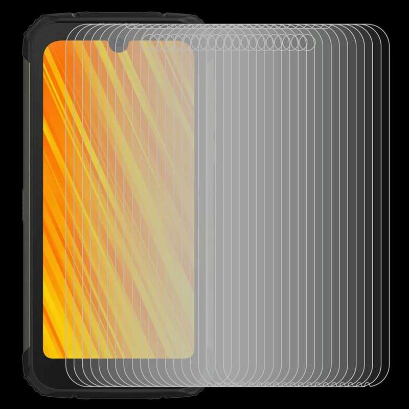 For Doogee S59 10 PCS 0.26mm 9H 2.5D Tempered Glass Film