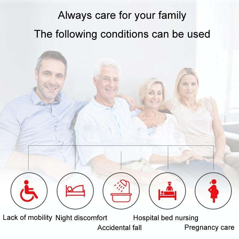 CACAZI C20 Two To Three Wireless Pager For The Elderly Home Care Waterproof Emergency Pager, EU P...