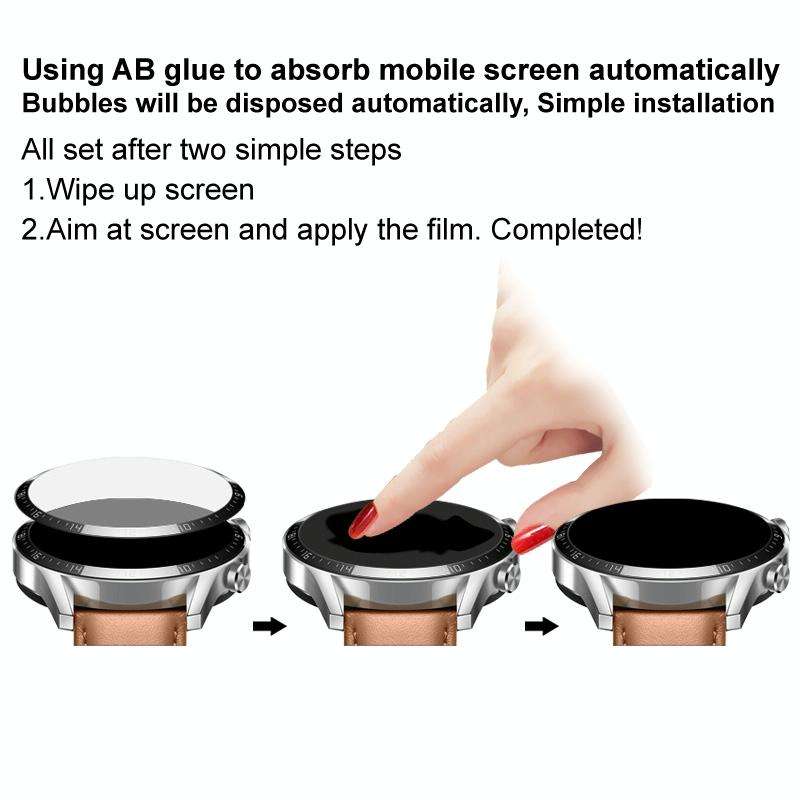 For Xiaomi Mi Watch S1 IMAK Plexiglass HD Watch Protective Film