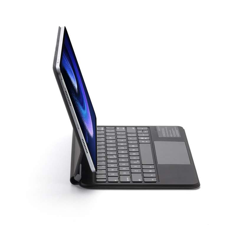 For Xiaomi Pad 6 / Pad Pro M11P-B-M611 Magnetic Bluetooth Keyboard Leather Tablet Case(Black)