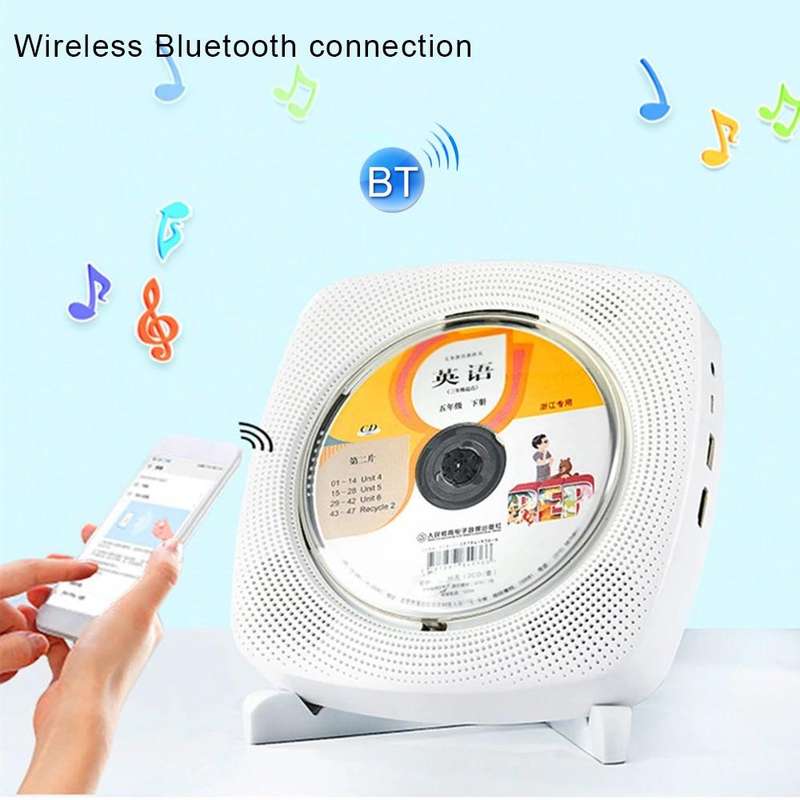 Kecag KC-609 Wall Mounted Home DVD Player Bluetooth CD Player, Specification:CD Version +Not Conn...