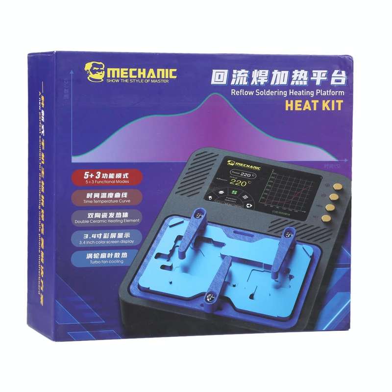Mechanic Reflow Soldering Heating Platform , EU Plug
