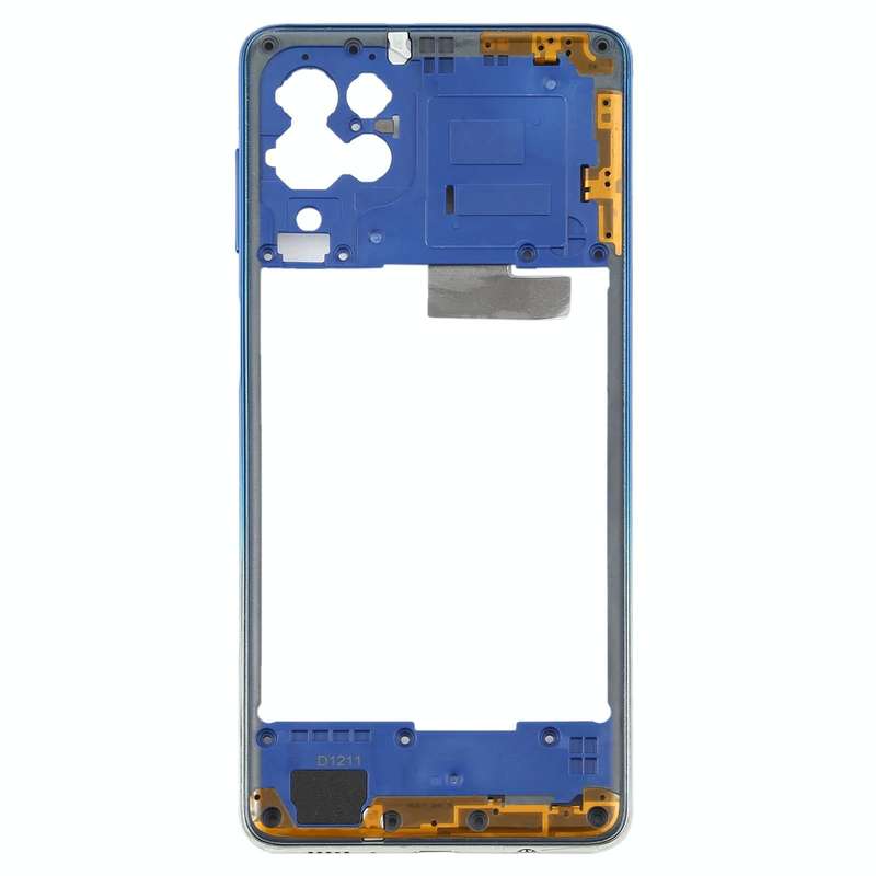 For Samsung Galaxy F62 SM-E625F  Middle Frame Bezel Plate (Blue)