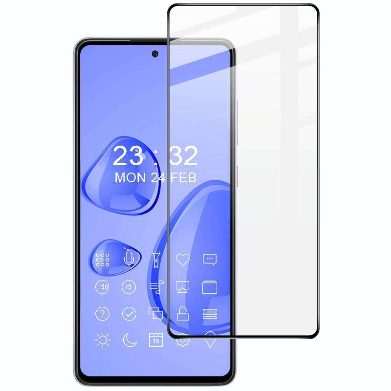 For Samsung Galaxy A73 imak 9H Full Screen Tempered Glass Film Pro+ Series