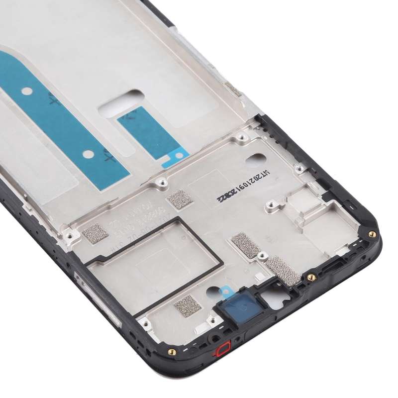 Original Front Housing LCD Frame Bezel Plate for Motorola Edge 20 Lite (Black)