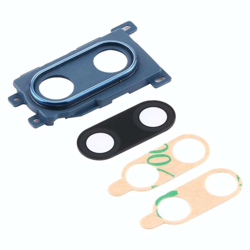 For Huawei Enjoy 9 Plus  10pcs Camera Lens Cover (Blue)