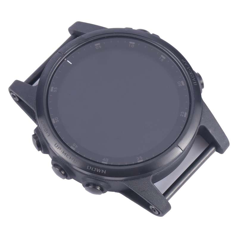 LCD Screen and Digitizer Full Assembly With Frame for Garmin Fenix 5S Plus Sapphire Version (Black)