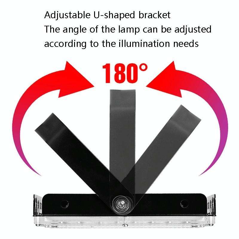 Waterproof LED Construction Site Flood Light, Specs: 25W 24 Beads (Cool White)