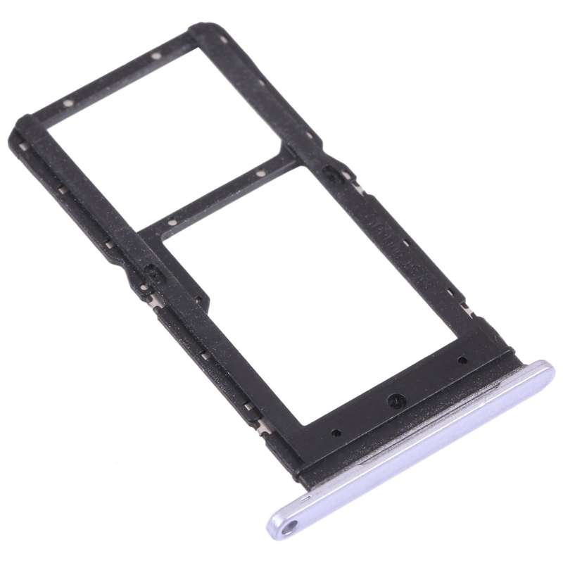 SIM Card Tray + SIM Card Tray / Micro SD Card Tray for Honor play 5T (Purple)