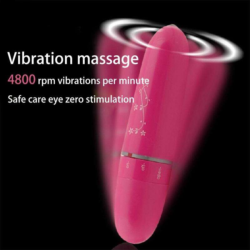2 PCS Mini Electric Portable Eye Massager Eye Care Beauty Instrument(White)