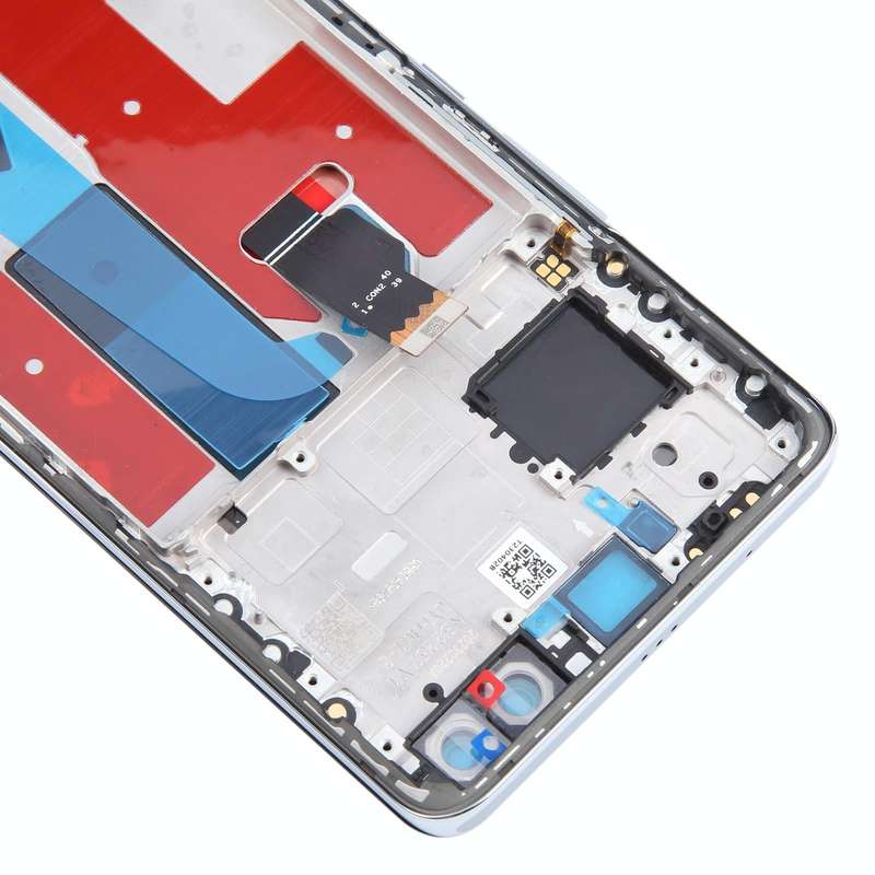 For Huawei Nova 11 Pro Original LCD Screen Digitizer Full Assembly with Frame (Silver)