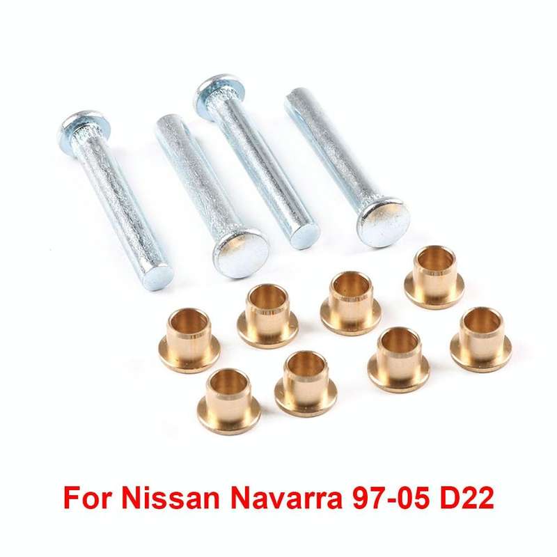 Car Door Hinge Pin Bushing Repair Kit for Nissan Navarra 1997-2005