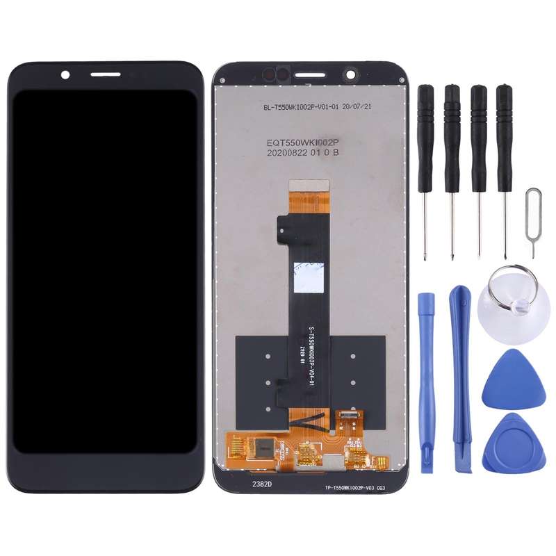 LCD Screen and Digitizer Full Assembly For Nokia 2 V Tella/C2 Tava/C2 Tennen(Black)