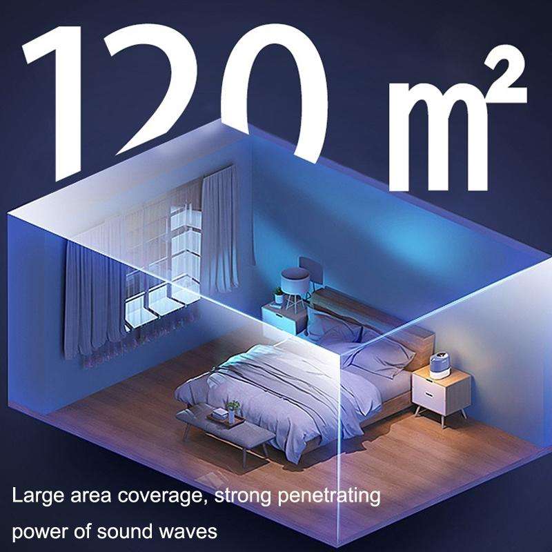 DC-9031 Intelligent Ultrasonic Mite Removal Instrument Household Mites Removal Cleaner(EU Plug)