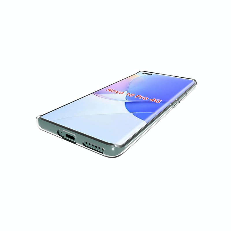 For Huawei nova 10 Pro 4G Waterproof Texture TPU Phone Case(Transparent)