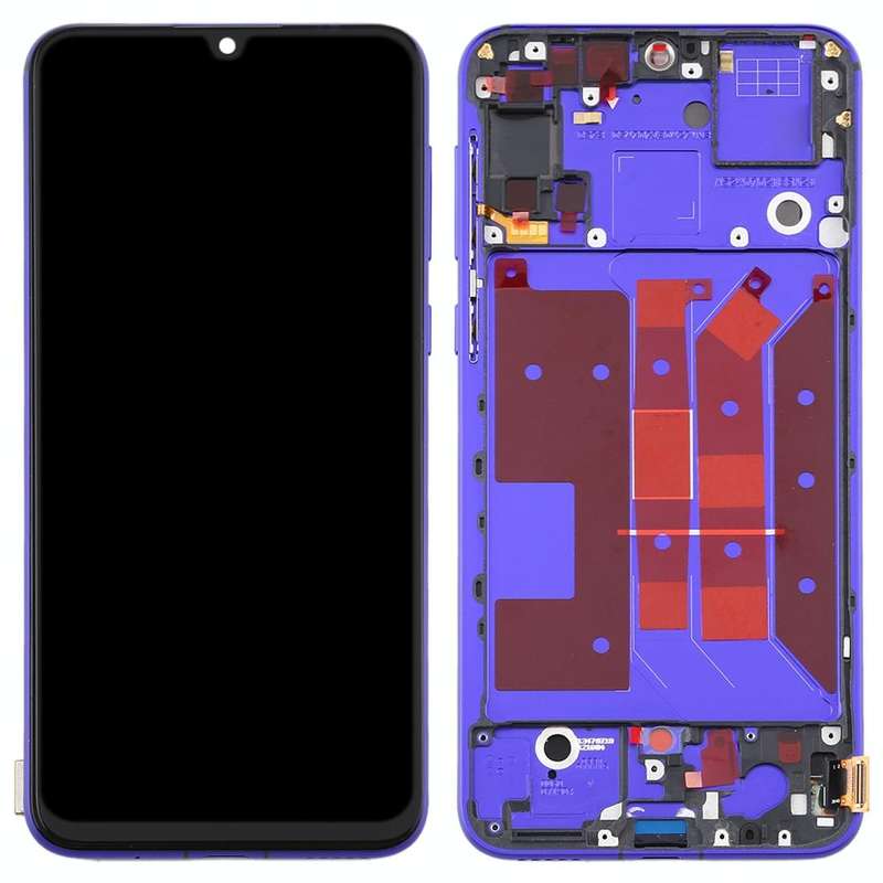 Original OLED LCD Screen for Huawei Nova 5 Pro Digitizer Full Assembly with Frame(Purple)