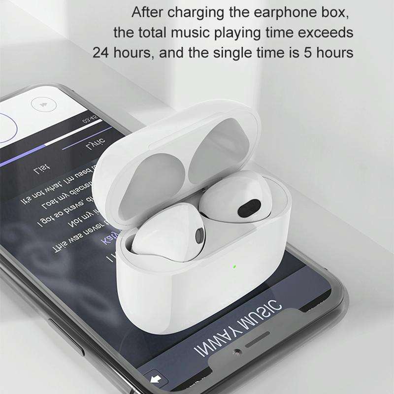 K58 True Wireless Semi-in-ear Bluetooth Earphone with Charging Box & Support Intelligent Control(...