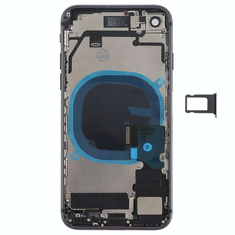 Battery Back Cover Assembly with Side Keys & Vibrator & Speaker Ringer Buzzer & Power Button + Vo...
