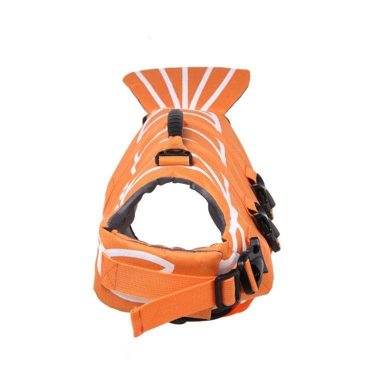 Dog Supplies Pet Swimwear Life Jackets, Size: S(JSY01 Orange)