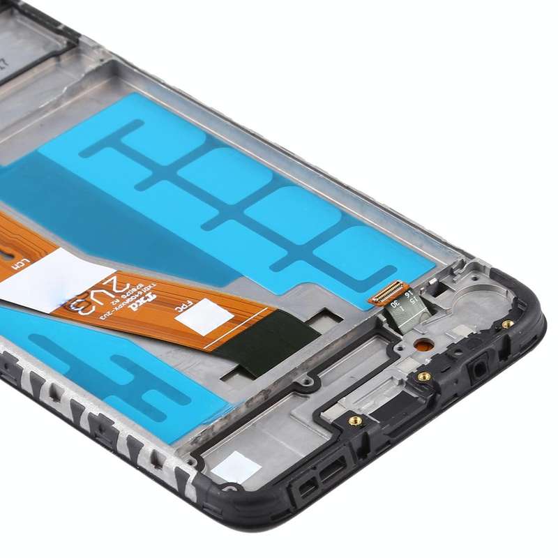 OEM LCD Screen for Samsung Galaxy A11 Digitizer Full Assembly with Frame (Black)