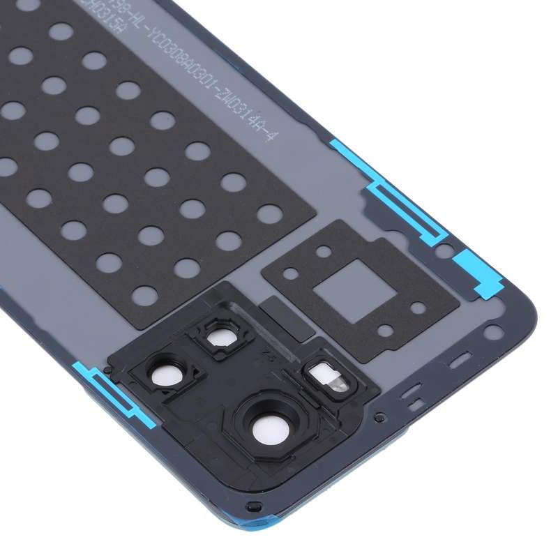 For OnePlus 10R/Ace Battery Back Cover with Camera Lens (Black)
