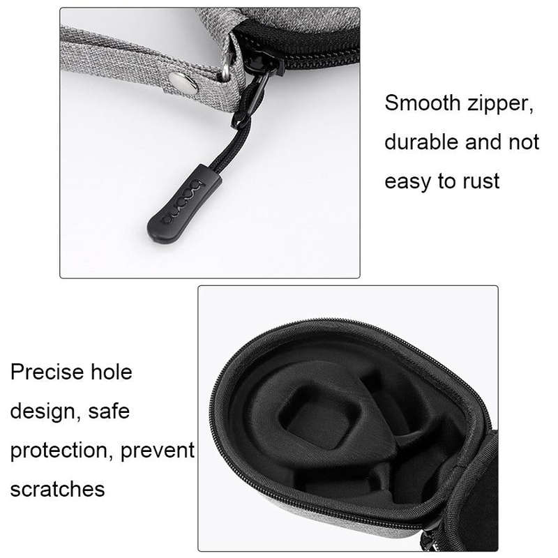 For Aftershokz AS660/AS650 Baona BN-F035 Earphone Anti-pressure and Shock-proof Storage Bag(Black)