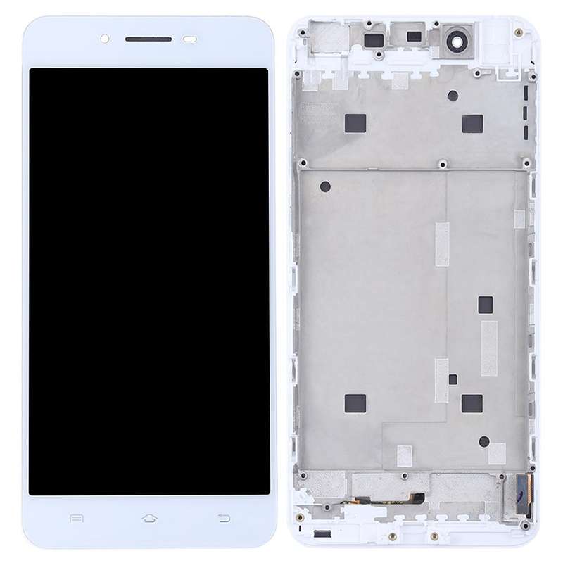 TFT LCD Screen for Vivo X6 Digitizer Full Assembly with Frame(White)