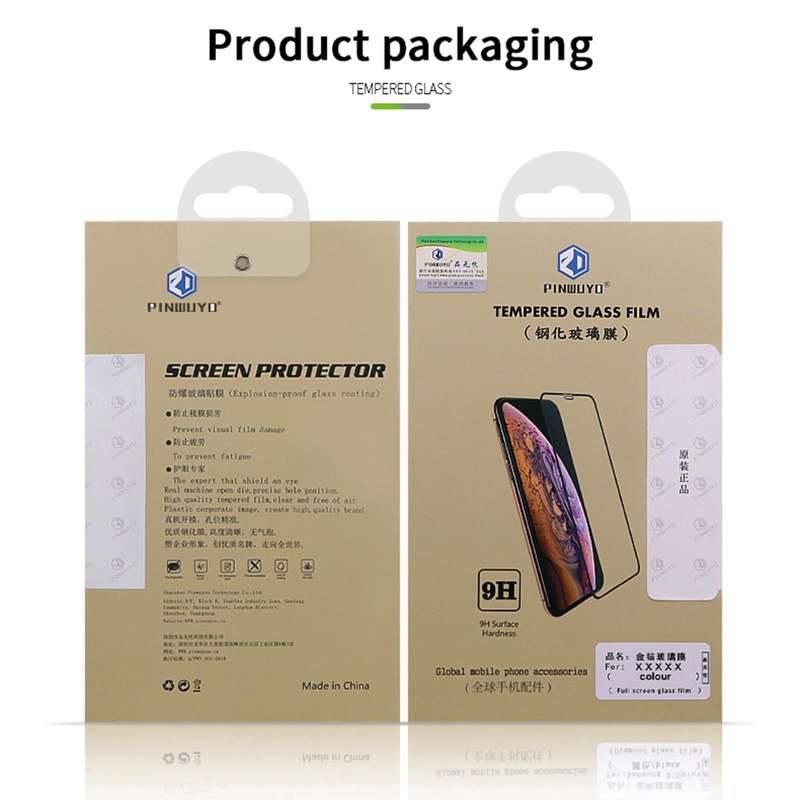 For Google Pixel 7 PINWUYO 9H 2.5D Full Screen Tempered Glass Film(Black)