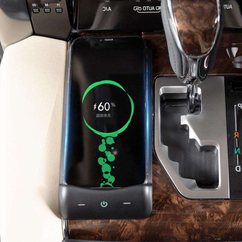 HFC-1064 Car Qi Standard Wireless Charger 10W Quick Charging for Toyota Alphard 2018-2021, Right ...