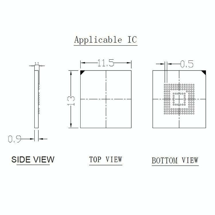 EMMC153 EMMC169 Flip Shrapnel To SD Interface Test Socket Burning Socket for Data Recovery Mobile...