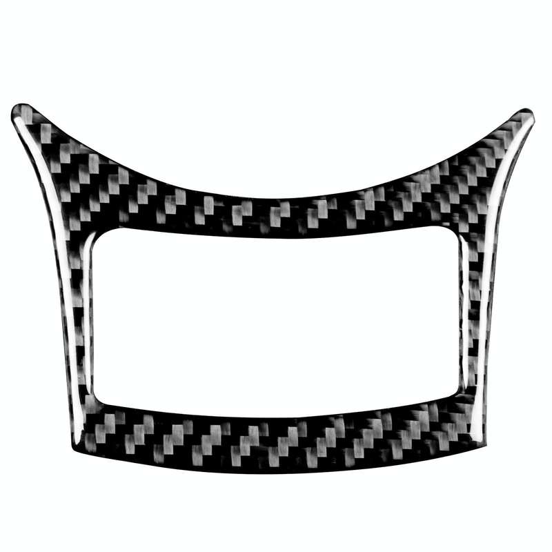 Car Carbon Fiber Gear Button Decorative Sticker for Subaru BRZ / Toyota 86 2017-2019, Left and Ri...